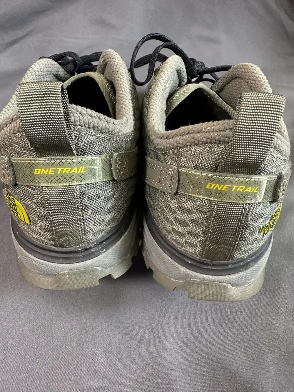 The North Face One Trail Sling Fit Size US 9 Olive Green Sneakers